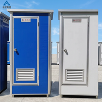 Toilette préfabriquée portable à faible coût avec un design moderne et une toilette mobile pouvant être fabriquée en panneaux sandwich pour une utilisation en extérieur