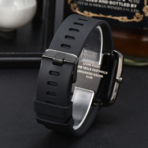 Montre à Quartz Multifonctionnelle Carrée de 40,5 mm pour Hommes, Grand Cadran, Tendance Affaires, avec Diamants Incrustés et Chronomètre – Vente en Gros - Product Image 6
