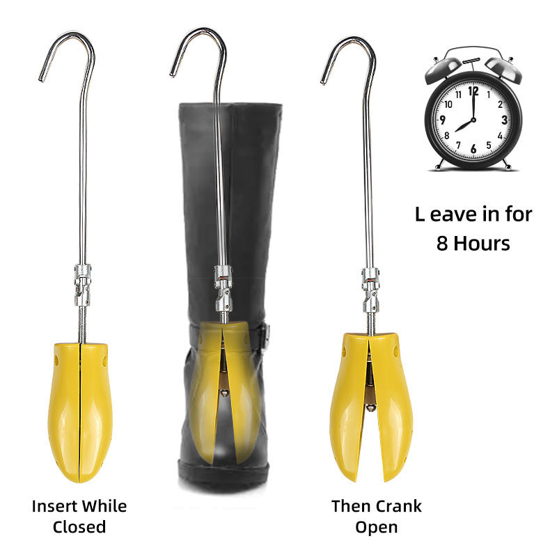 Сверхмощные высококачественные рабочие сапоги, регулируемые по высоте растяжки для обуви для дома