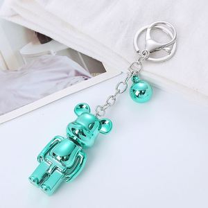 New Glossy Backpack Keyring Charm 3D Cute Violent Bear Keychain - Product Image 5