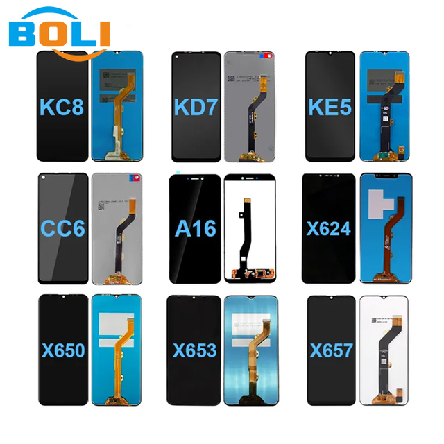 Factory Wholesaler for Infinix K7 KC8 KD7 KE5 CC6 A16 S16 X624 X650 X653 X657 Lcd Display for Phones Tecno Infinix Itel Screen