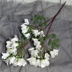 Fleurs artificielles en soie <span class=keywords><strong>Jacaranda</strong></span> pour la décoration de mariage et de la maison, arrangement floral - Product Image 6