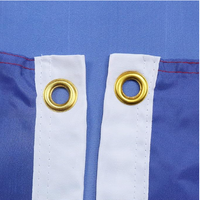 Drapeau Aozhan Chad 3x5 pieds en polyester 100D avec deux œillets métalliques, couleurs vives
