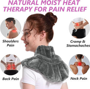 <b>Microwave</b> <b>Heat</b> <b>Pad</b> <b>Microwavable</b> Heating <b>Pad</b> for Neck and Shoulders Therapy Heated Neck Wrap with Moist <b>Heat</b> <b>Microwave</b> <b>Heat</b> <b>Pad</b> - Product Image 5