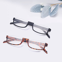 Lunettes de lecture demi-cerclées personnalisées en gros pour hommes et femmes, légères, pour usage quotidien au bureau, pour presbytes