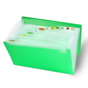 Plastic <strong>Expanding</strong> <strong>File</strong> Wallet Letter Size <strong>Expandable</strong> <strong>File</strong> <strong>Folder</strong> - Product Image 3