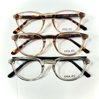 Nouvelle Arrivée Montures de Lunettes Rondes en Acétate Haut de Gamme Promotionnelles Lot Mixte Vente Chaude Monture de Lunettes Légère Tendance Unisexe