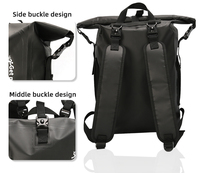 Sac de plage étanche 25L pour voyage en plein air randonnée cyclisme kayak natation plongée résistant à l'eau sac à dos sec