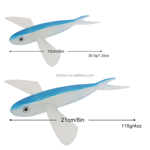 <span class=keywords><strong>Thon</strong></span> poisson volant 6in/8in silice grand leurre mer pêche à la traîne pêche marguerite chaîne <span class=keywords><strong>thon</strong></span> Teaser Bar poisson volant leurre - Product Image 3