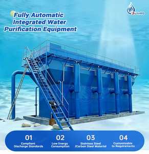 Équipement de purification de l'<span class=keywords><strong>eau</strong></span> des eaux usées de l'aquaculture et de l'élevage, filtres sans vanne à gravité, système de traitement de l'<span class=keywords><strong>eau</strong></span> compact - Product Image 4