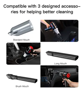 Cordless Hand Held Portable Mini Vacuum Dust Cleaner High Power Small Handheld Wireless Car Wet Dry Mini Vacuum Cleaner For Car