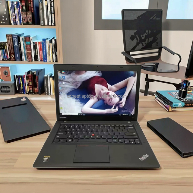 High Quality for Lenovo T440 Notebook Thinkpad I5-4gen 4GB RAM 500GB HDD 14" TN Panel Commercial Laptop English Keyboard