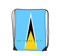 Sac de sport à cordon avec drapeau du Panama, léger, en polyester, sac de sport portable, sac à cordon pour les voyages, le camping, l'usage quotidien