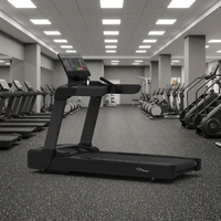 Tapis roulant commercial à prix d'usine, équipement de cardio-training pour salle de sport, machine de course avec écran LED et moteur AC