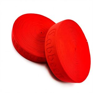 Customized Elastic 3D Raised Logo Jacquard Woven Spandex/Nylon <b>Webbing</b> for Exercise Underwear - Product Image 2