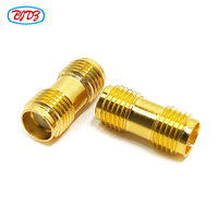 Fabricant fournit 50 ohms SMA femelle Jack vers SMA femelle Jack RF Coaxial adaptateur Coaxial adaptateur convertisseur connecteurs en stock