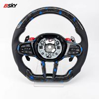Setir Mobil Serat Karbon Forged Untuk BMW M240i M340i G20 G22 G23 G26 G42 G30 G32 G01 G02 G05 G06 G07 G80 G82 G87 F90 F95 F96 F97 F98