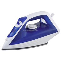Fer à vapeur électrique portable rotatif en céramique pour voyage, mini fer à vapeur à main, réservoir d'eau de 250 ml, usage domestique et hôtelier