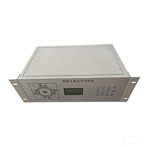 Contrôleur de signalisation routière LED 22 voies spécial en matériau PC, alimenté par énergie solaire et secteur, pour les panneaux de signalisation de circulation - Product Image 1