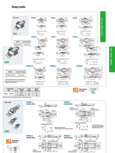 Zcpkbs Tùy Chỉnh Thép Không Gỉ Chuyển Đổi Chốt Khóa Cho Hộp Công Cụ Đáng tin cậy Thép Không Gỉ Snap Ổ Khóa - Product Image 2