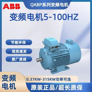 มอเตอร์ ABB QABP IE2 แบบอะซิงโครนัส 4 โพล 3 เฟส 380V 50Hz คลาส F IC416 มอเตอร์ไฟฟ้ากระแสสลับ - Product Image 3