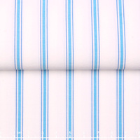 Tissu de chemise en coton premium 60S, fil compact, teint en fil, rayé, délavé, pour uniformes décontractés, de bureau ou scolaires