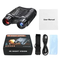 NV2180 4K 3.2 "Jumelles de vision nocturne numérique IR Zoom 8x Lunettes de vision jour et nuit Télescope pour la chasse