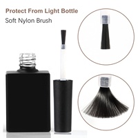 Gelsky personnalisé nouveau produit fournisseur d'ongles couche de finition UV super brillante couche de finition en caoutchouc