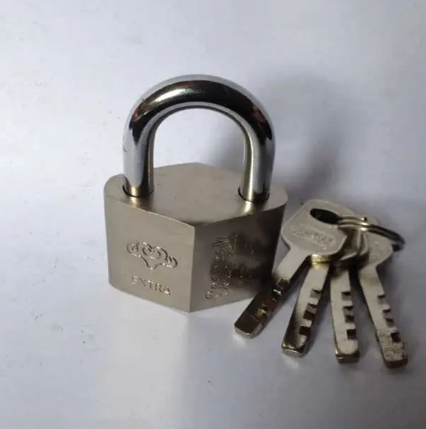 Ромб лопасти ключи высокого качества железные или латунные ключи блистерная упаковка защитный навесной замок