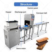 Ligne de production de barres céréalières aux fruits OCEAN, extrudeuse et coupeuse de barres protéinées enrobées de chocolat