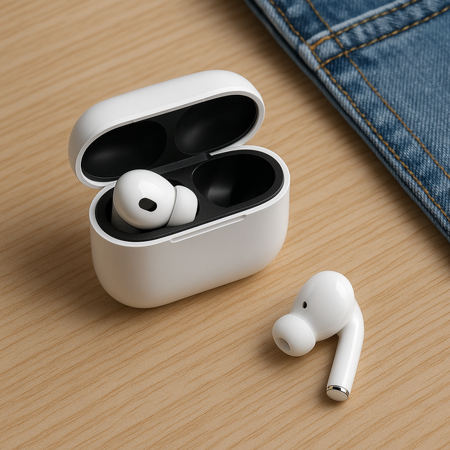 Semi In-Ear Wireless Earbuds 5.3 with Comfortable Fit, Long Battery Life, and Clear Call Quality for Daily Use