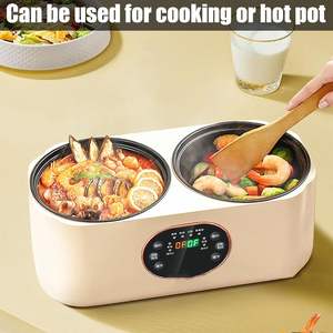 <span class=keywords><strong>Mini</strong></span> Autocuiseur Électrique Multifonction Portable de 4 Litres avec Minuterie Numérique et Revêtement Antiadhésif pour Maison et Hôtel - Product Image 6