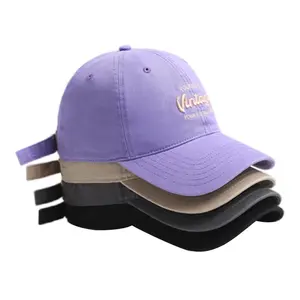 Headwear Vintage Cap Multiple Color Choose Custom 3D Embroidery Logo Hiking Dad Hat Baseball Caps