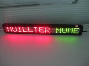 P7.62 7*80 Módulo destacado de dos colores 232 Comunicación con función de control remoto Caracteres europeos en inglés Pantalla de barra Led - Product Image 6