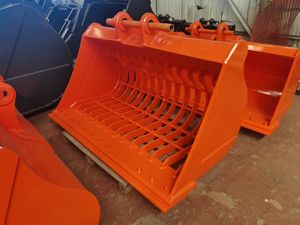 Benna Inclinabile Larga per Scavi e Pulizia Fossi per Escavatore in Vendita - Product Image 5