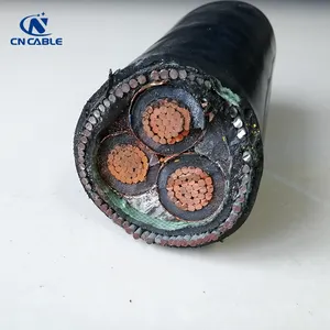 NYY-Cable de acero de alta tensión, 120mm, sq, 3 núcleos, XLPE