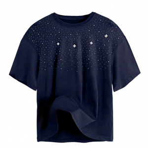 เสื้อยืดผู้ชายดีไซน์ใหม่ทันสมัย - โพลีเอสเตอร์/คอตตอน แห้งเร็ว เป็นมิตรกับสิ่งแวดล้อม แขนสั้น ทรงปกติ คุณภาพสูง - Product Image 1