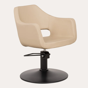 Minimalist Hydraulic Salon Styling <strong>Chair</strong> Gold Stainless Steel Base Adjustable Swivel <strong>Hairdressing</strong> <strong>Chair</strong> for Hair Salon Shop - Product Image 2
