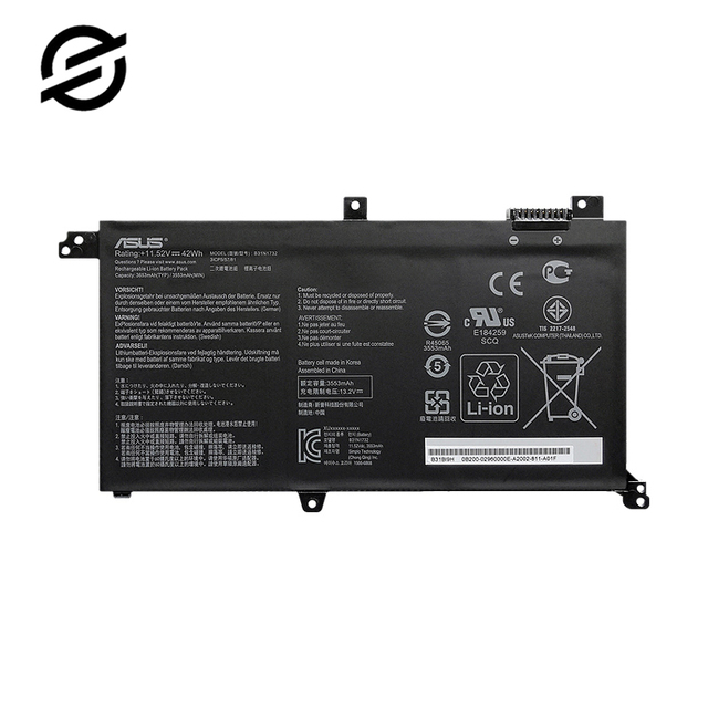 B31N1732 0B200-02960000 0B200-02960400 Original Laptop Battery for ASUS Vivobook S14 S430UN X571GT Rechargeable Notebook Battery