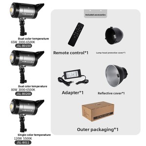 Illuminazione LED Fosoto per Video, Streaming <span class=keywords><strong>Live</strong></span> e Fotografia, Luce Solare Costante, Riempimento Morbido per Streaming <span class=keywords><strong>Live</strong></span>, Realizzato in Plastica - Product Image 3