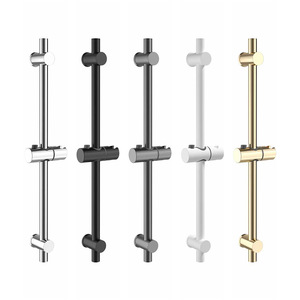 Jboyun Stainless Steel <b>Shower</b> <b>Head</b> Holder Adjustable Modern Bathroom Fixture Straight Design 621102 - Product Image 3