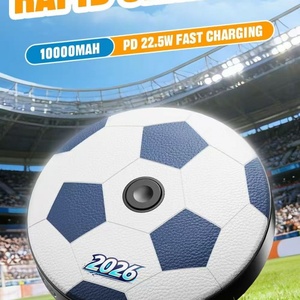 Nuevo Banco de Energía 2026 de 5000mAh de Alta Capacidad y Larga Duración, Diseño Clásico de Balón de Fútbol, Carga Rápida de 22.5W - Product Image 6