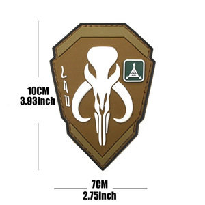 Parche táctico de goma 3D de PVC impermeable y ecológico <span class=keywords><strong>Bounty</strong></span> <span class=keywords><strong>Hunter</strong></span>, listo para enviar, para chalecos, cascos y mochilas - Product Image 4