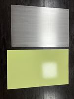 Plaques métalliques vierges personnalisables pour sublimation DIY, supports vierges en aluminium pour transfert thermique, pour enseignes publicitaires