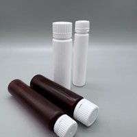 Bouteilles en plastique vides de 30cc et 50cc pour le remplissage de médicaments liquides, tubes longs en plastique pour collagène avec bouchon – Vente en gros pour fabricants