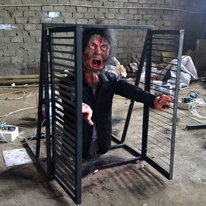 Mới đến không khí-powered Mở Cửa Sổ phát ra khói Zombie mô hình thực tế phong trào cho kinh dị nhà dinosky - Product Image 2