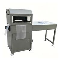 Machine de remplissage semi-automatique pneumatique avec moteur de pompe, haute rigidité, type vertical/horizontal, pour le remplissage de boulettes de viande