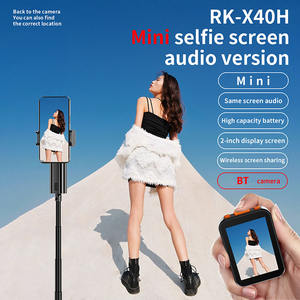 RK-X40H Handy Mini Handheld Voice Screen Projektor Selfie Vlog Livestream Fernbedienung Audio-Projektions gerät - Product Image 5