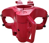 Élévateur de tube de puits pétrolier API, élévateur de tiges de forage à haute capacité de charge pour les travaux de forage côtiers et offshore