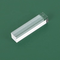 Prisme optique enseignement de la physique équipement expérimental prisme prisme en verre transparent lentille de fenêtre à quartz